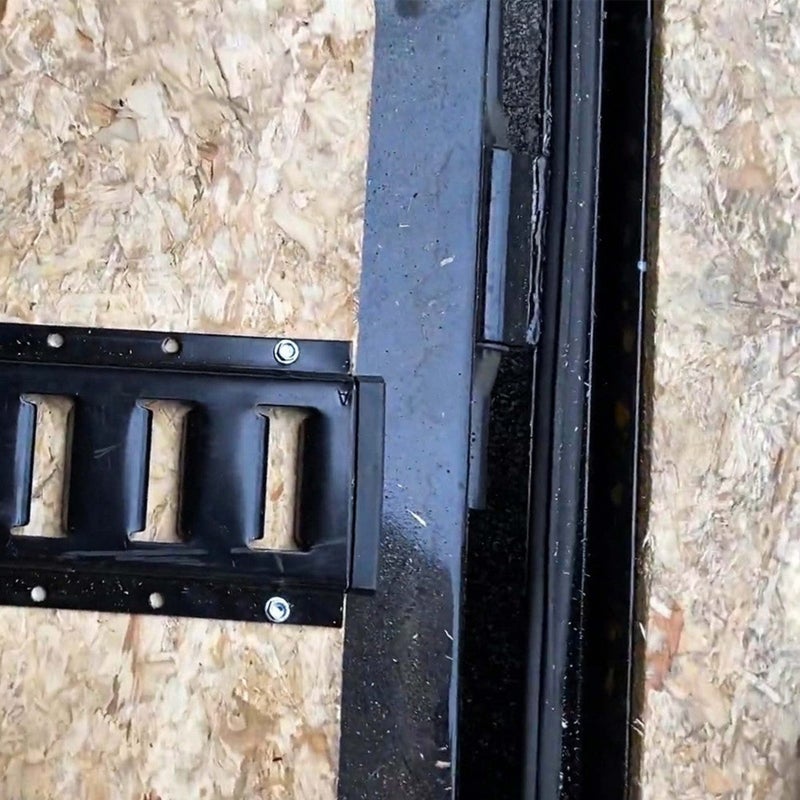 DC Cargo Mall E Track Rail End Caps (Horizontal) - Durable Black Plastic End Protector Covers for Etrack Tie-Down Rails, E-Tracks NOT Included - Image 5